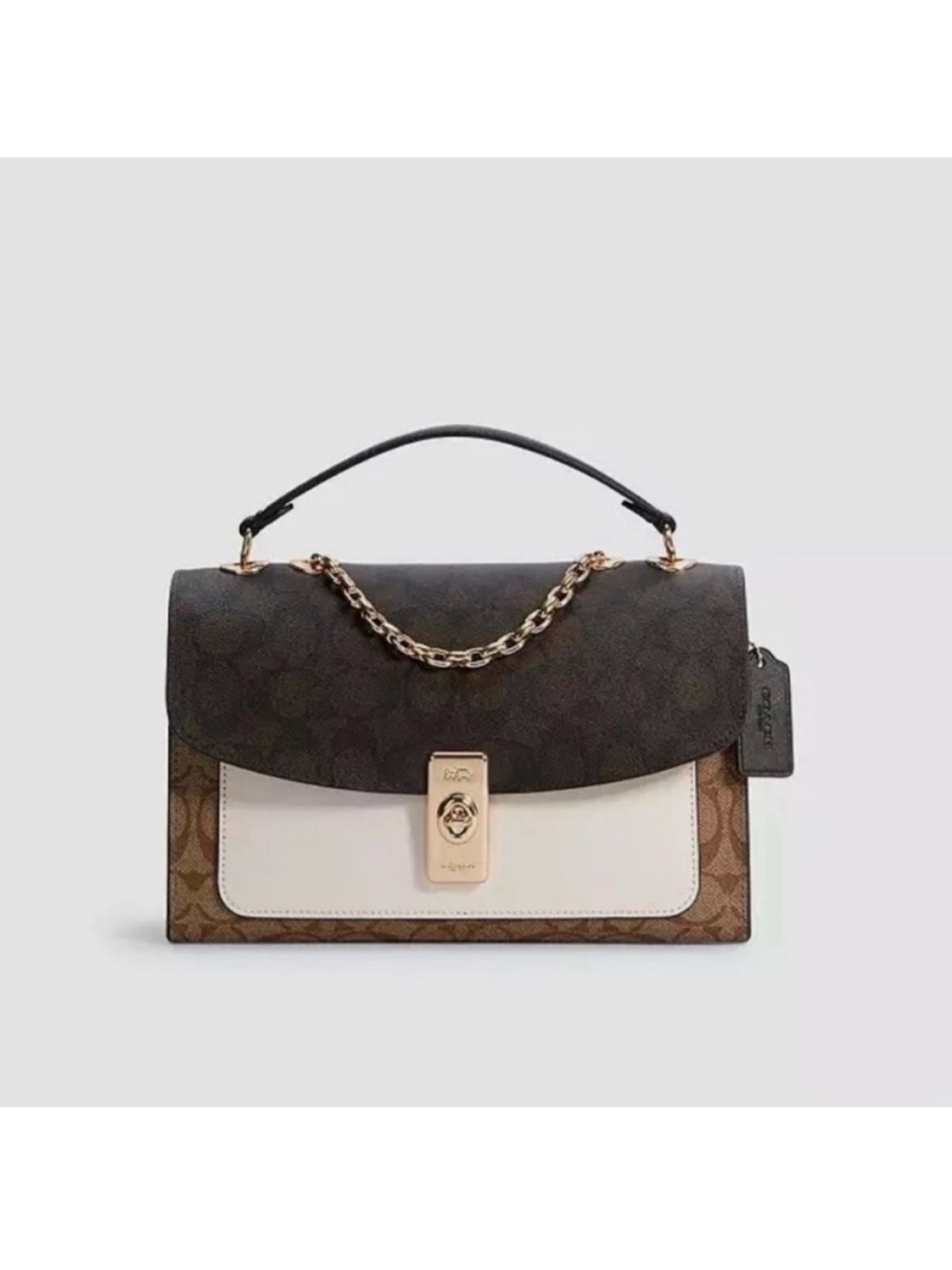 COACH Lane Shoulder Bag In Blocked Signature Canvas # C1539